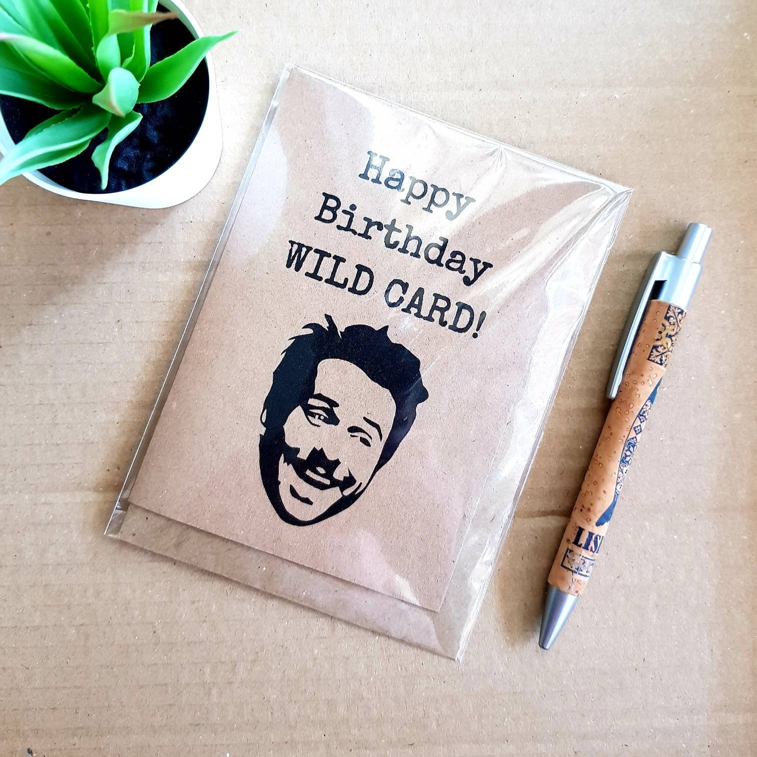 Always Sunny Birthday Card - Wild Card Charlie Quote its Always Sunny in Philadelphia Blank Card