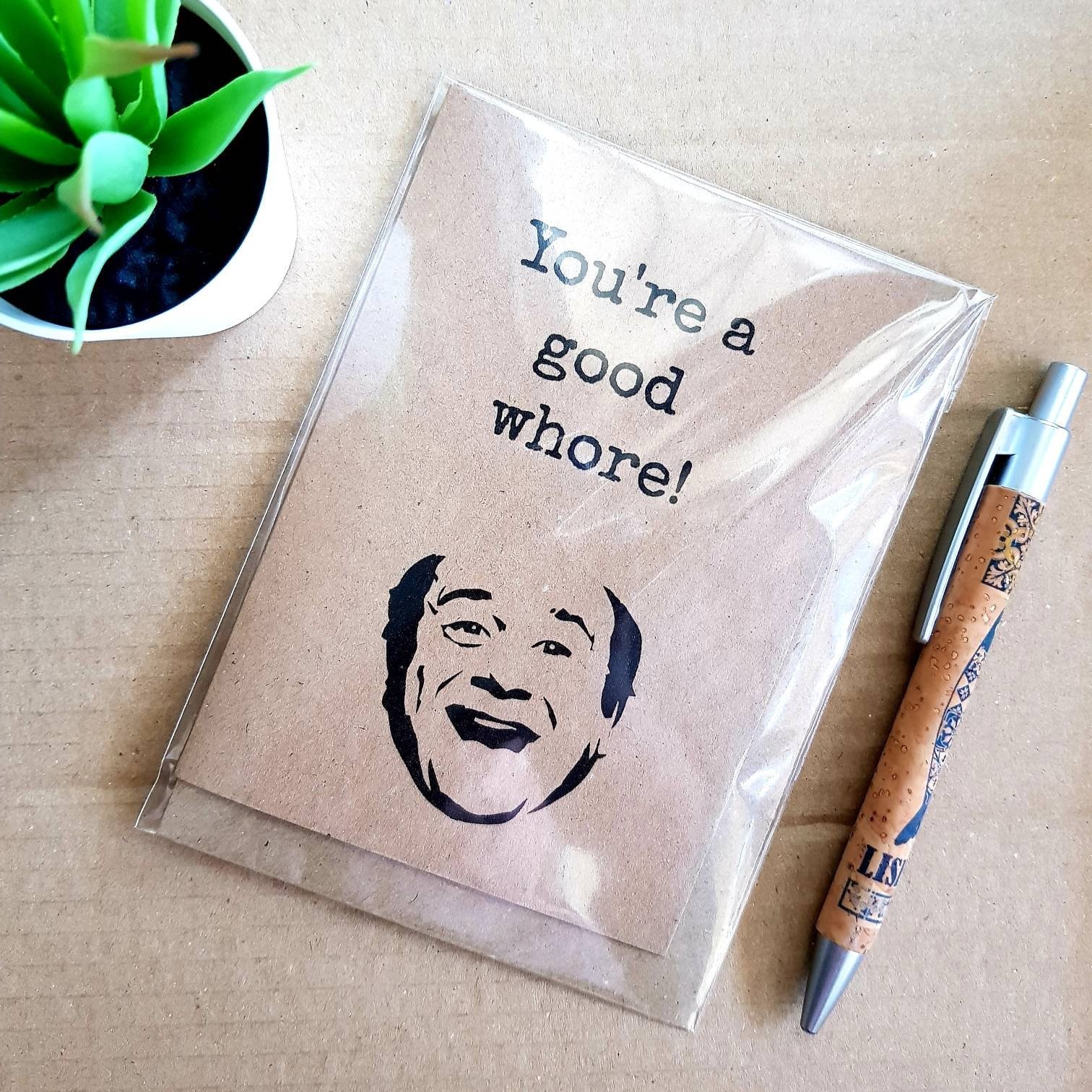 Always Sunny Valentines Card - Good Whore Frank Quote its Always Sunny in Philadelphia girlfriend Card