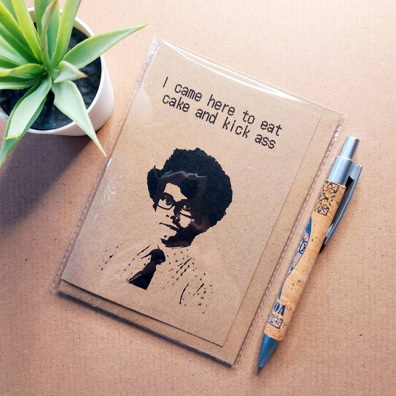 IT crowd Birthday Card -  Eat Cake Funny Birthday card