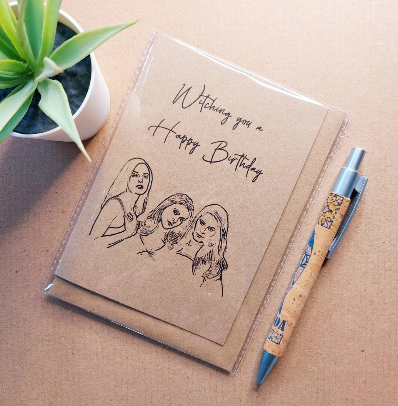 Funny Charmed Birthday Card