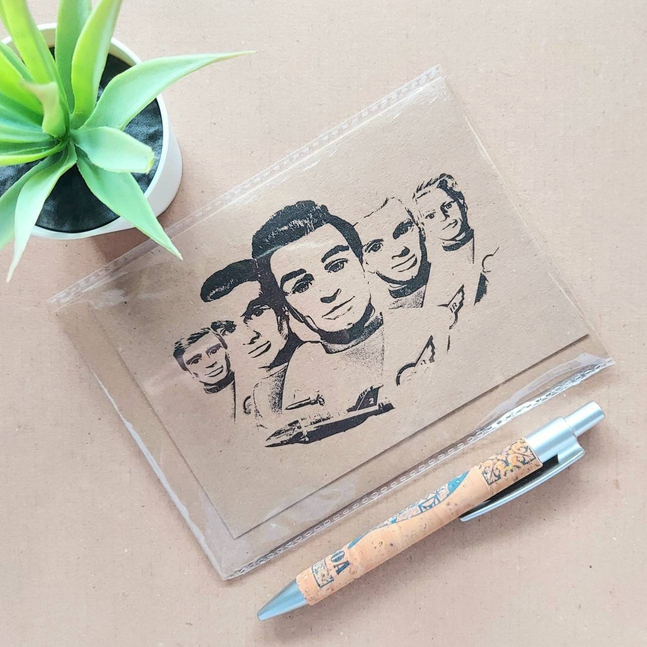 Thunderbirds Blank Card 