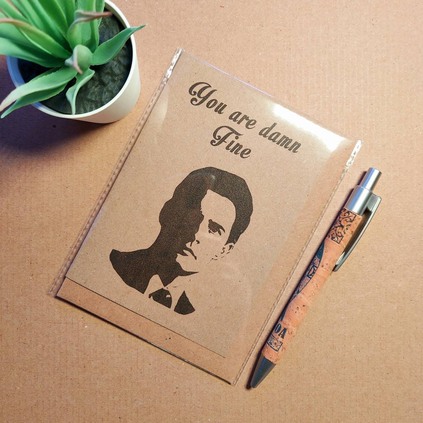 Funny Twin Peaks Valentines Card - Agent Cooper