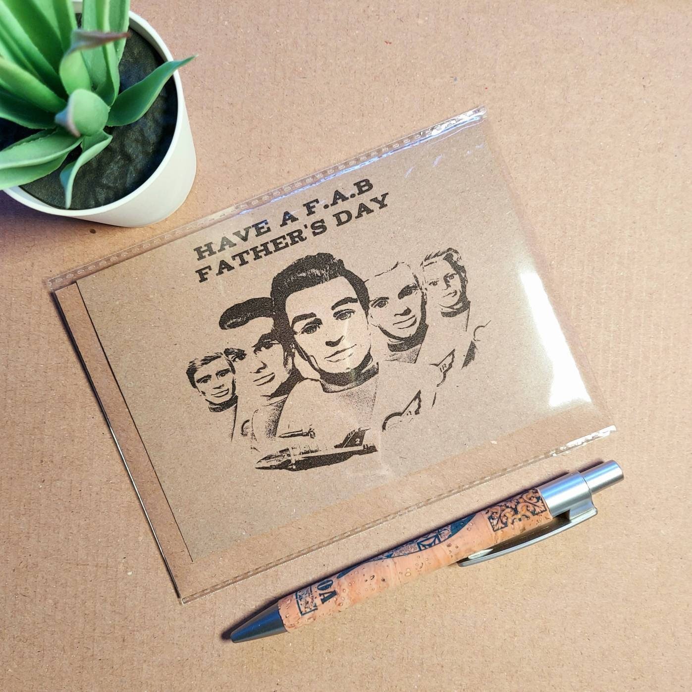 Funny Thunderbirds Fathers Day Card