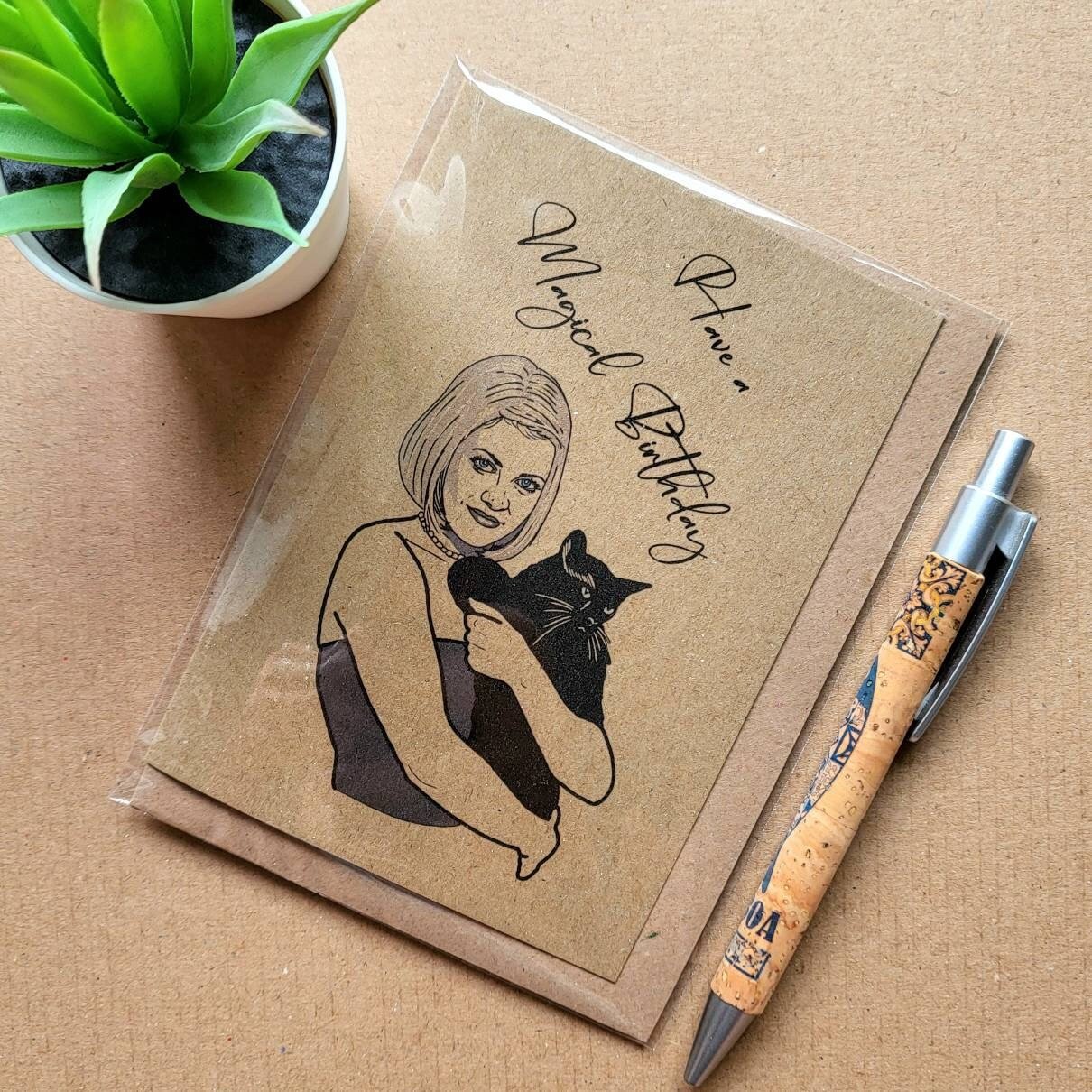 Sabrina the Teenage Witch Birthday Card