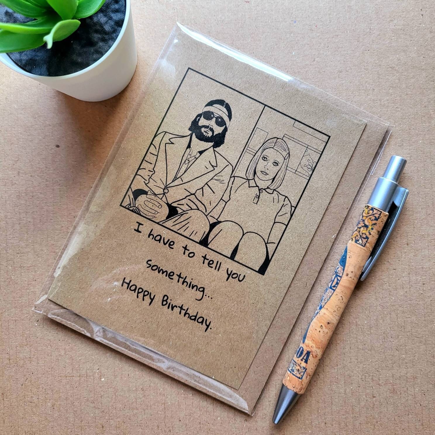 The Royal Tenenbaums Birthday Card