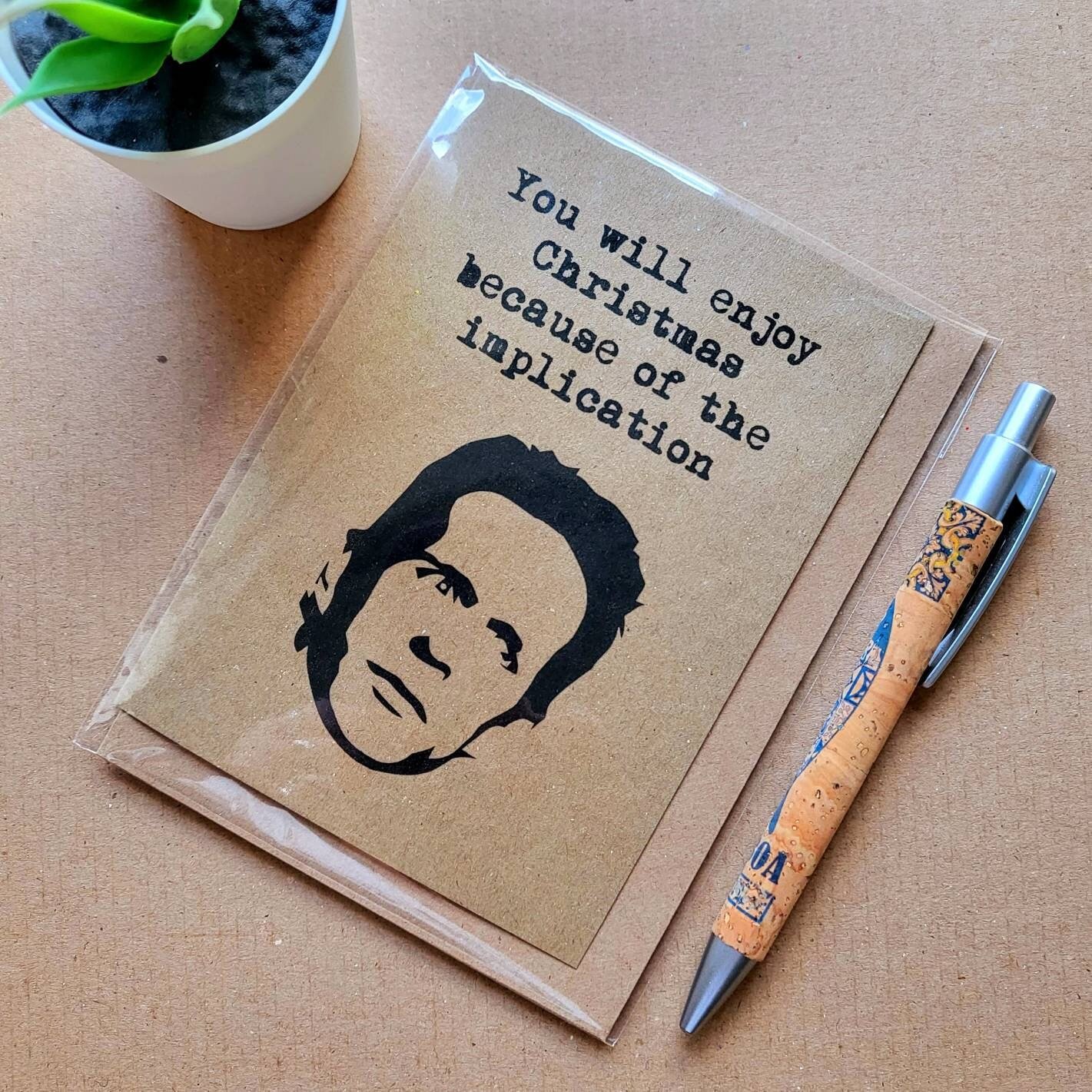 Always Sunny Christmas Card - Implications Dennis Quote Always Sunny in Philadelphia