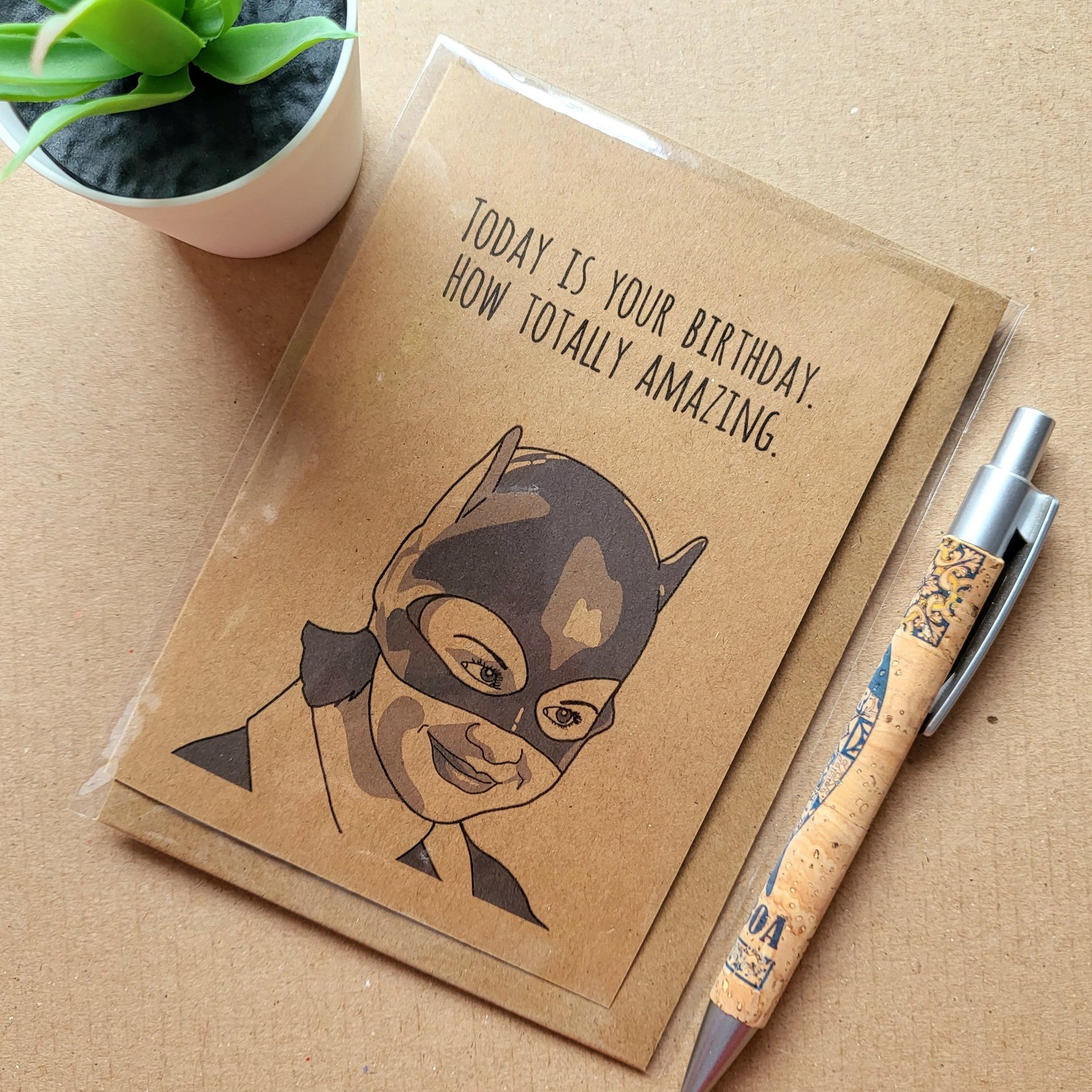 Funny Ghost World Birthday Card