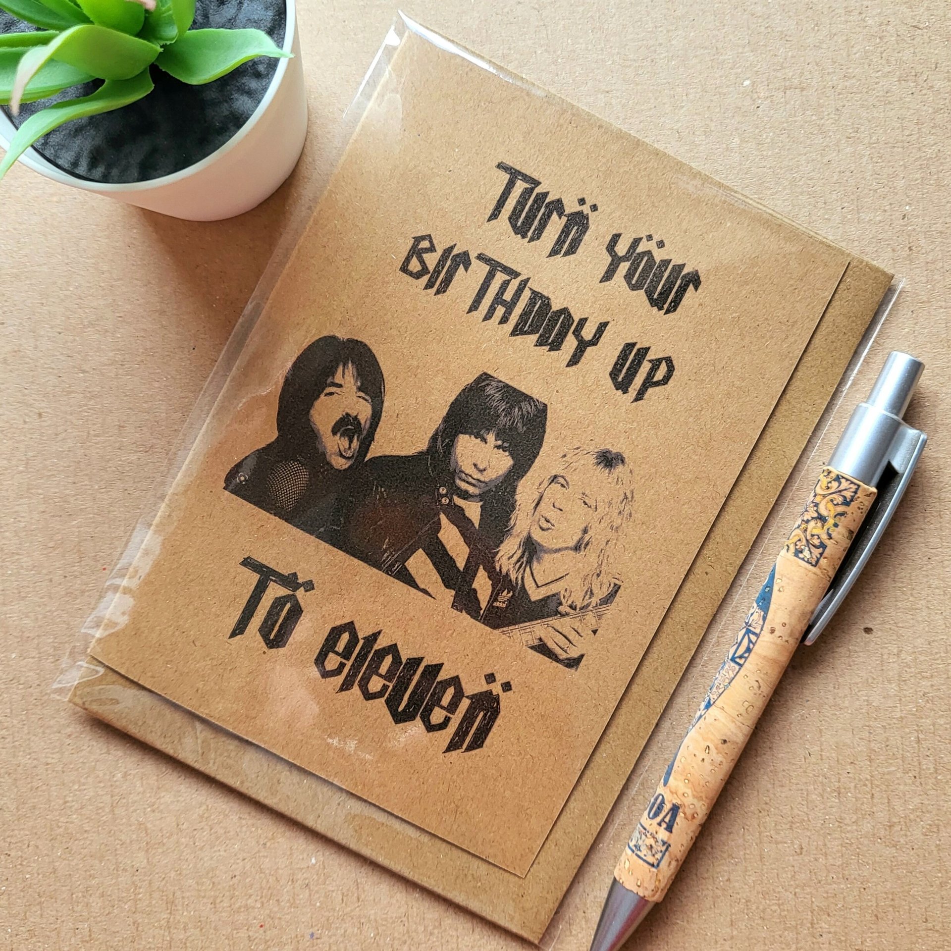 Funny Spinal Tap Birthday Card