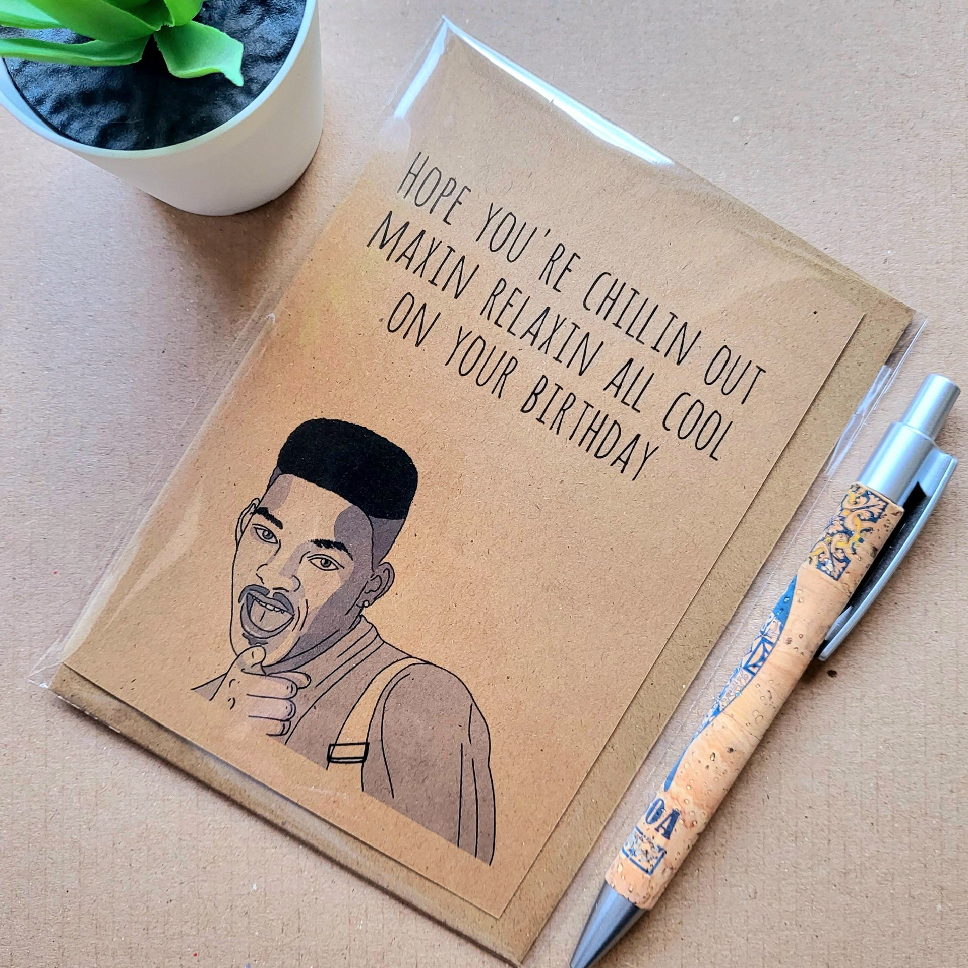 Funny Fresh Prince Birthday Card