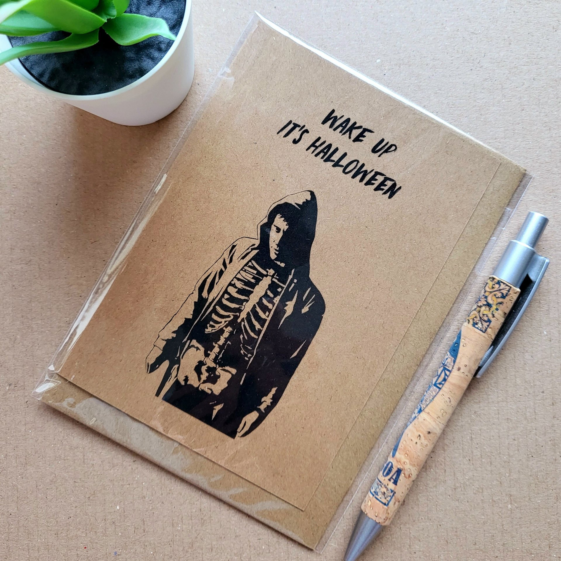 Funny Donnie Darko Halloween Card