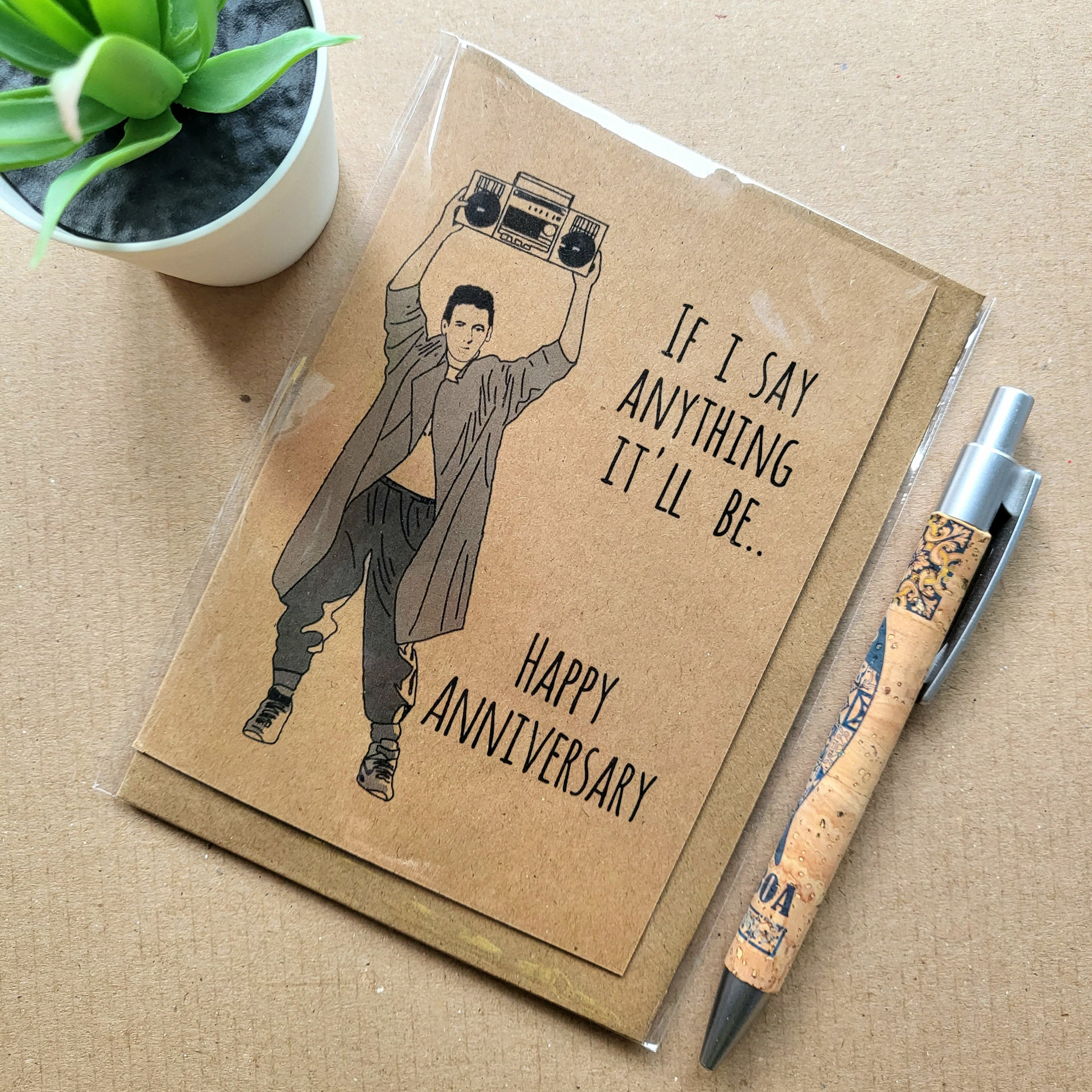 Funny Say Anything Anniversary Card