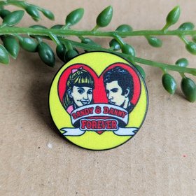Grease Metal Pin badge