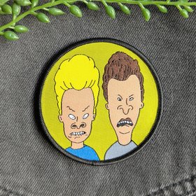 Beavis and Butt-head Iron-on Patch