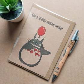 Totoro Birthday Card