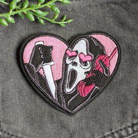 Scream Ghostface Iron-on Patch