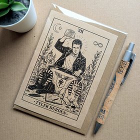 Fight Club Birthday Card - Tyler Durden