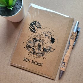 Studio Ghibli Ponyo Birthday Card