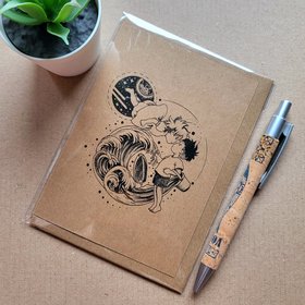 Studio Ghibli Ponyo greeting Card