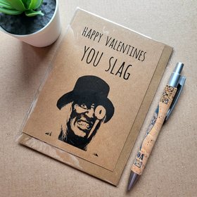Funny Rude Mighty Boosh Valentines Card