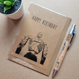 Laputa Castle in the sky Birthday Card