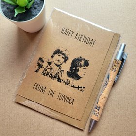 Funny Mighty Boosh Birthday Card