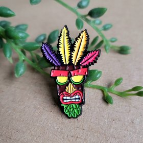 Crash Bandicoot enamel pin badge