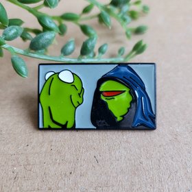 Kermit Star Wars Enamel Pin badge