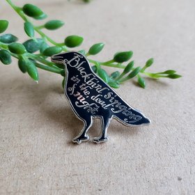Beatles Blackbird Enamel Pin badge