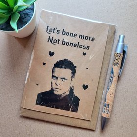 Funny Rude Vikings Valentines card