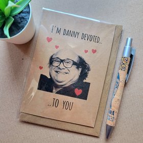 Funny Danny Devito Valentines card