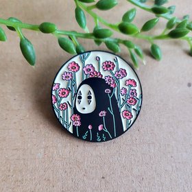 Spirited Away Enamel Pin badge - No Face