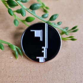 Bauhaus Enamel Pin badge