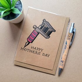 Tattoo Mothers Day Card