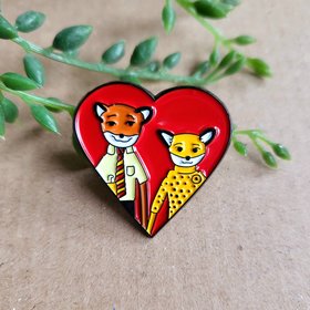 Fantastic Mr Fox Enamel Pin badge