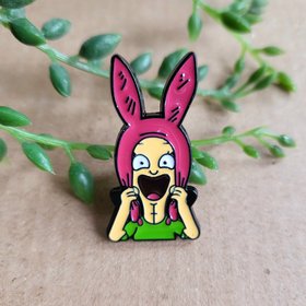 Bobs Burgers Louise Enamel Pin badge