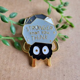 Soot Sprite Enamel Pin badge