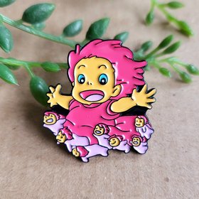 Ponyo Enamel Pin badge