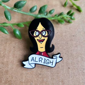 Bobs Burgers Linda Enamel Pin badge