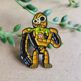 Laputa Enamel Pin Badge