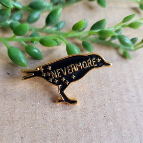 Edgar allan poe Enamel Pin badge
