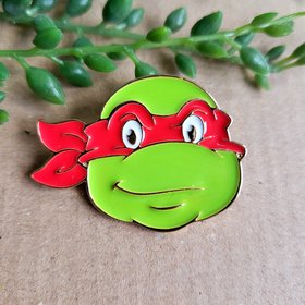 Teenage Mutant Ninja Turtle Raphael Pin badge