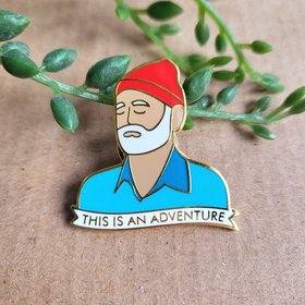 The Life Aquatic with Steve Zissou Enamel Pin badge