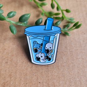 Pokemon Boba Tea Enamel Pin badge