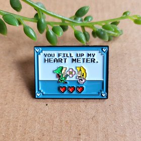 Zelda Valentines Enamel Pin badge