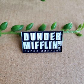 Dunder Mifflin The Office Enamel Pin badge