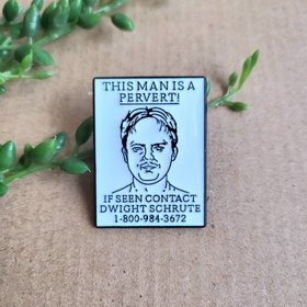 Dwight The Office Enamel Pin badge