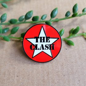 The Clash Enamel Pin badge