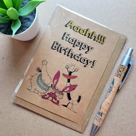 Real Monsters 1990s Birthday Card