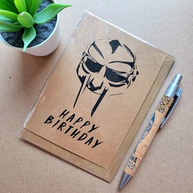 MF Doom Birthday Card