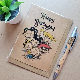 Rugrats 1990s Birthday Card